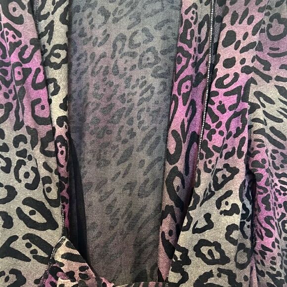 Alberto Makali Sweater Jacket Animal print Sz.M - Picture 5 of 5